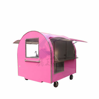 Camion del fast food Shanghai Jingyao Cotton Candy Machine con materia prima di farina