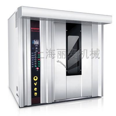 64 vassoi forno rotativo di olio diesel per la linea di produzione di pane macchina a Shanghai
