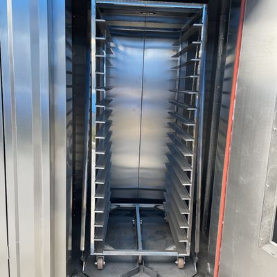 64 vassoi forno rotativo di olio diesel per la linea di produzione di pane macchina a Shanghai
