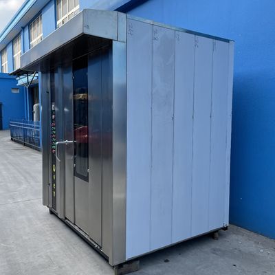 64 vassoi forno rotativo di olio diesel per la linea di produzione di pane macchina a Shanghai