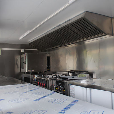 Forno a convezione a ruota stradale a base d'acqua per ristorazione e forno al dettaglio su camion alimentare