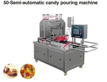 Dispenser per la produzione di caramelle multifunzionale semiautomatico
