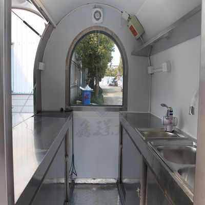 2020 Food Truck 350kg Capacità Macchine alimentari opzionali per un'esperienza culinaria moderna