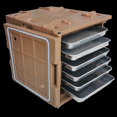 Plastico forno pane pizza vassoi da forno scatola di trasporto scatola di consegna di cibo isolato