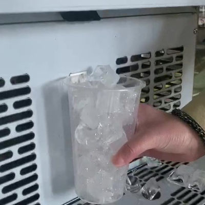 120 kg macchina automatica di produzione di ghiaccio con altre forme e design di ghiaccio