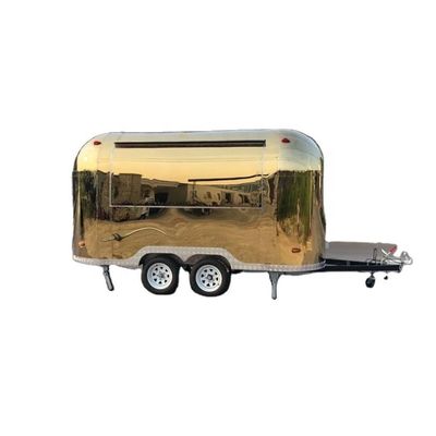 2020 Stainless Steel Style Electric Mobile Food Cart per alberghi e food truck Burger