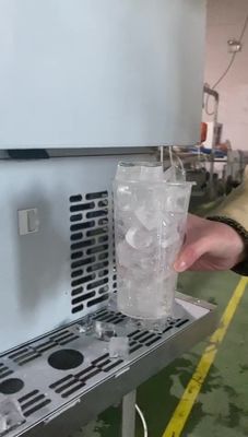 120 kg macchina automatica di produzione di ghiaccio con altre forme e design di ghiaccio