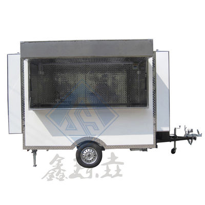 450kg Mobile Fast Food Trailer Street Mobile Catering Kiosk/Food Van con competitivo