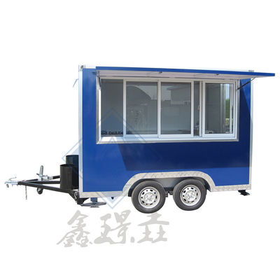 450kg Mobile Fast Food Trailer Street Mobile Catering Kiosk/Food Van con competitivo