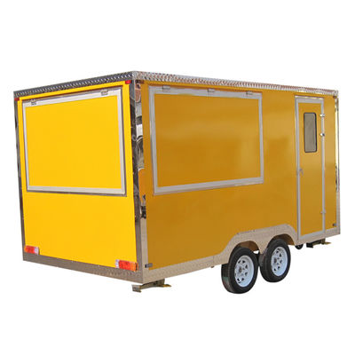 Food Truck Mobile Food Trailer in Ghana Burger Restaurant Taco Hot Dog Beer Bar Concessione
