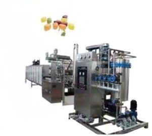 500KG Produzione Piccola Lollipop Jelly Toffee Hard Candy Making Machine 1900x980x1700mm