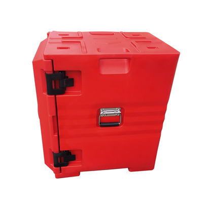 Apparecchiature meccaniche da cucina Scatole alimentare isolante in plastica con ruote statiche