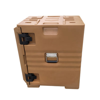 Apparecchiature meccaniche da cucina Scatole alimentare isolante in plastica con ruote statiche