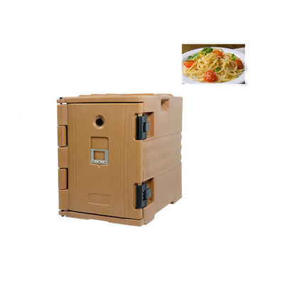 Plastico LLDPE 90L Noodles Fast Food Pan Carrier Transport Box Box Isolato Food Box