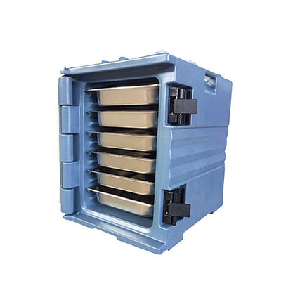 Plastico LLDPE 90L Noodles Fast Food Pan Carrier Transport Box Box Isolato Food Box