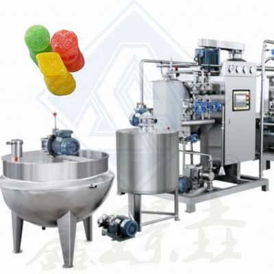 Macchinari di deposizione di caramelle da 70 kW per il riempimento di caramelle gommose nella lavorazione automatica delle caramelle