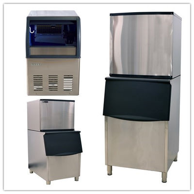 220V Voltage Ice Cube Maker Machine per hotel 500kg/24h Capacità e facile da usare