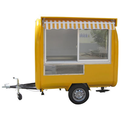 Mini Food Truck/Trailer per fast food 220x160x235cm Video Assistenza tecnica dopo il servizio