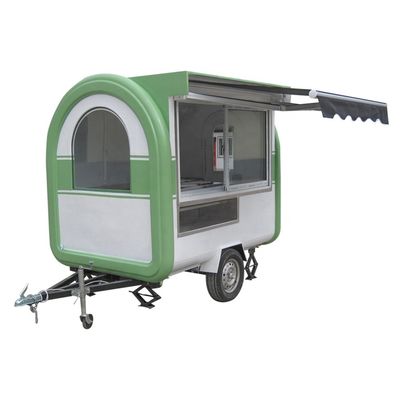 Mini Food Truck/Trailer per fast food 220x160x235cm Video Assistenza tecnica dopo il servizio
