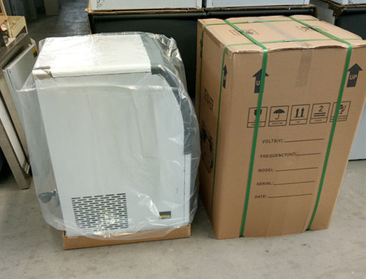 Macchina per cubetti di ghiaccio da 1000 kg per scopi commerciali con congelatore incluso