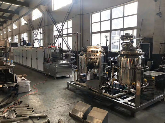 Macchina industriale per la fabbricazione di caramelle ad alta produttività e funzionamento completamente automatico