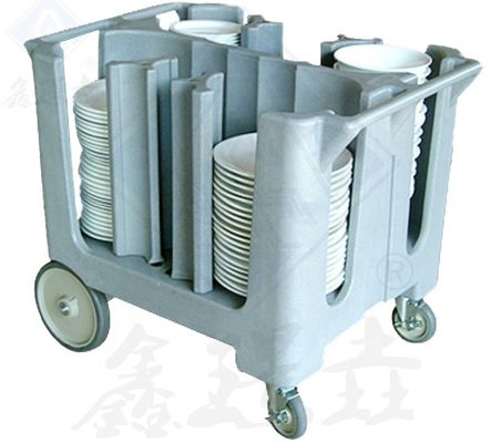 Attrezzature da cucina Cibo caldo rotomolding Vaso carrello con ruote grandi e colore personalizzato
