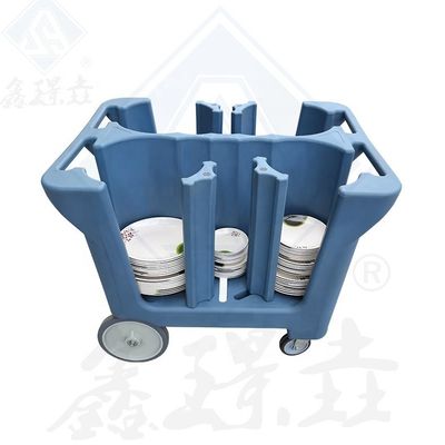 Attrezzature da cucina Cibo caldo rotomolding Vaso carrello con ruote grandi e colore personalizzato