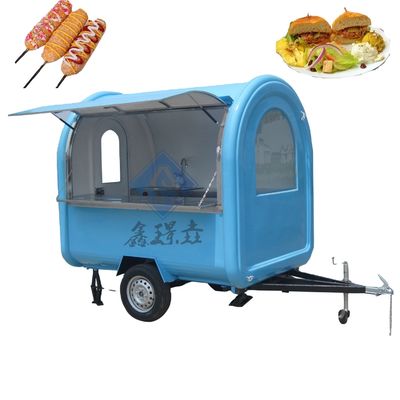 Good Design Mobile Food Truck con elevato livello di sicurezza e piastra di alluminio a Shanghai