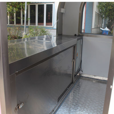 2300*1650*2300mm Funzione snack vending carrello alimentare mobile con pancake hot dog crepe