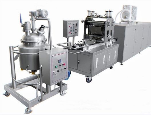Linea di produzione completamente automatica per la produzione di caramelle di orso gommoso gelatinoso in bevande alimentari