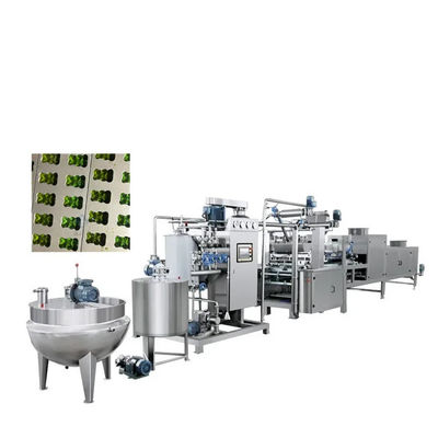 La produzione di caramelle semplificata con la linea di produzione automatica di caramelle gommose