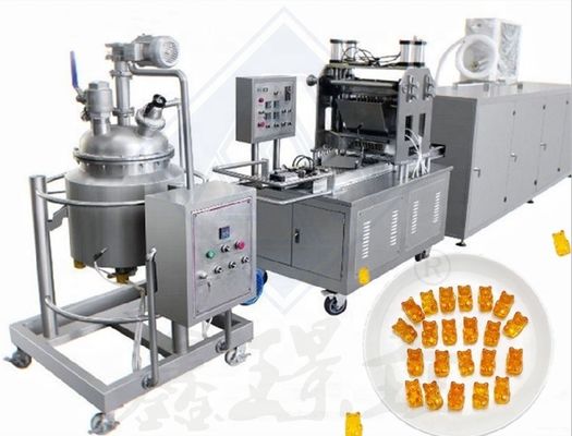 La produzione di caramelle semplificata con la linea di produzione automatica di caramelle gommose