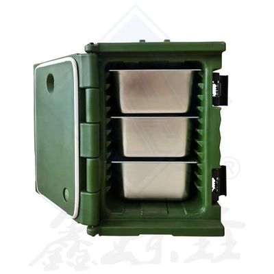 Moderno design rotomolded scatola isolante per barile di zuppa in attrezzature di cucina commerciale