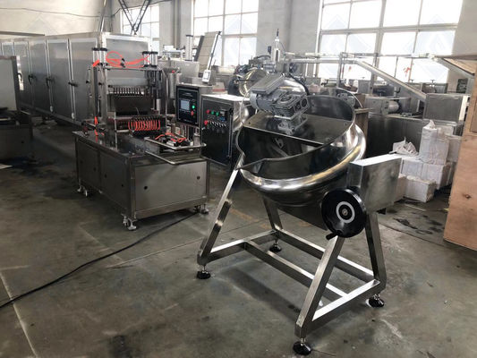 Fonte di alimentazione 220V Piccola macchina per fare caramelle morbide con materia prima in acciaio inossidabile