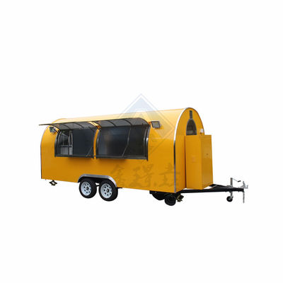 Negozio alimentare ufficio mobili multifunzionale camper salone di parrucchiere pancake camion veloce mobile
