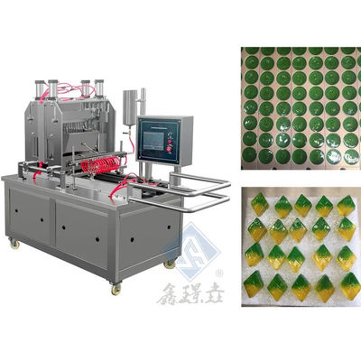 Jelly Candy Bean Depositor Bear Small Gummy Semiautomatic Candy Making Machine 1900*980*1700