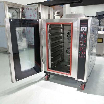 8 vassoi Forno a convezione a gas per la cottura del pane Piatto dimensione 400 * 600mm Facile da usare