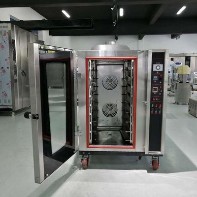 8 vassoi Forno a convezione a gas per la cottura del pane Piatto dimensione 400 * 600mm Facile da usare