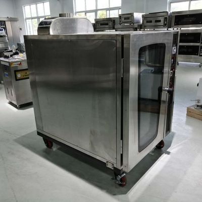 8 vassoi Forno a convezione a gas per la cottura del pane Piatto dimensione 400 * 600mm Facile da usare