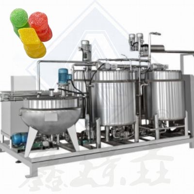 Macchina automatica per la fabbricazione di caramelle gommose per la fabbricazione di caramelle con gelatina