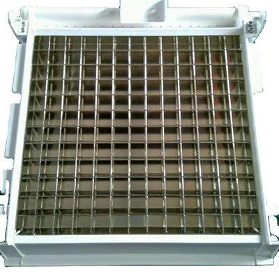 700 kg Capacità di stoccaggio del ghiaccio 0,8 kW Vaporatore di ghiaccio muffa a cubo per la macchina a cubo di ghiaccio 30*30*22