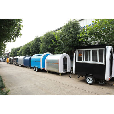 3M Mobile BBQ Smoker Grill Machine Food Trucks con aria condizionata Alto livello di sicurezza