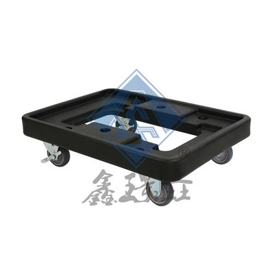 Display alimentare nero Isolato Commerciale Catering Caldaio Contenitore di trasporto carrello
