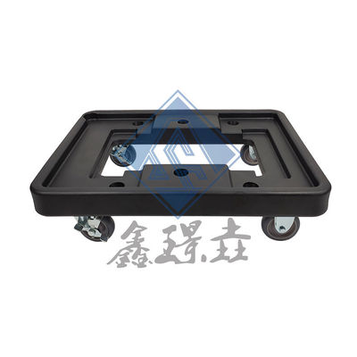 Display alimentare nero Isolato Commerciale Catering Caldaio Contenitore di trasporto carrello