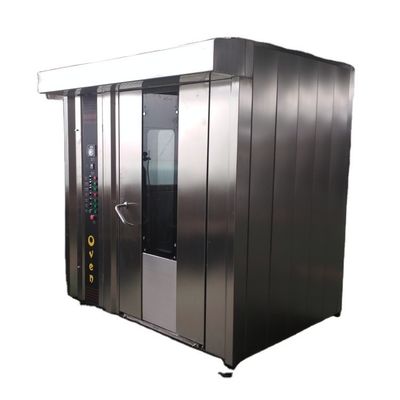 Fonte di alimentazione Gas pane apparecchiatura da forno 32 vassoi forno rotativo macchina da forno commerciale