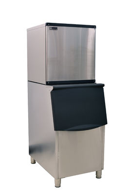 Macchina per cubetti di ghiaccio industriali 45 kg/giorno Capacità giornaliera 320w alimentazione con vassoio e coperchio