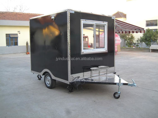 Cucina su misura su Go Road Wheel Crepe Food Cart per alberghi e camion rimorchiatori di gas
