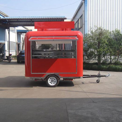 Camioni alimentari elettrici con macchine per gelati fritti e macchine alimentari opzionali