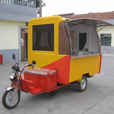 Camioni alimentari elettrici con macchine per gelati fritti e macchine alimentari opzionali