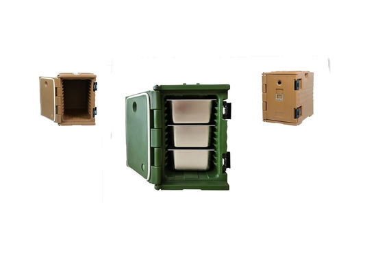 Scatola per il trasporto di alimenti con isolamento in schiuma di LLDPE per il controllo e la consegna di temperatura costante